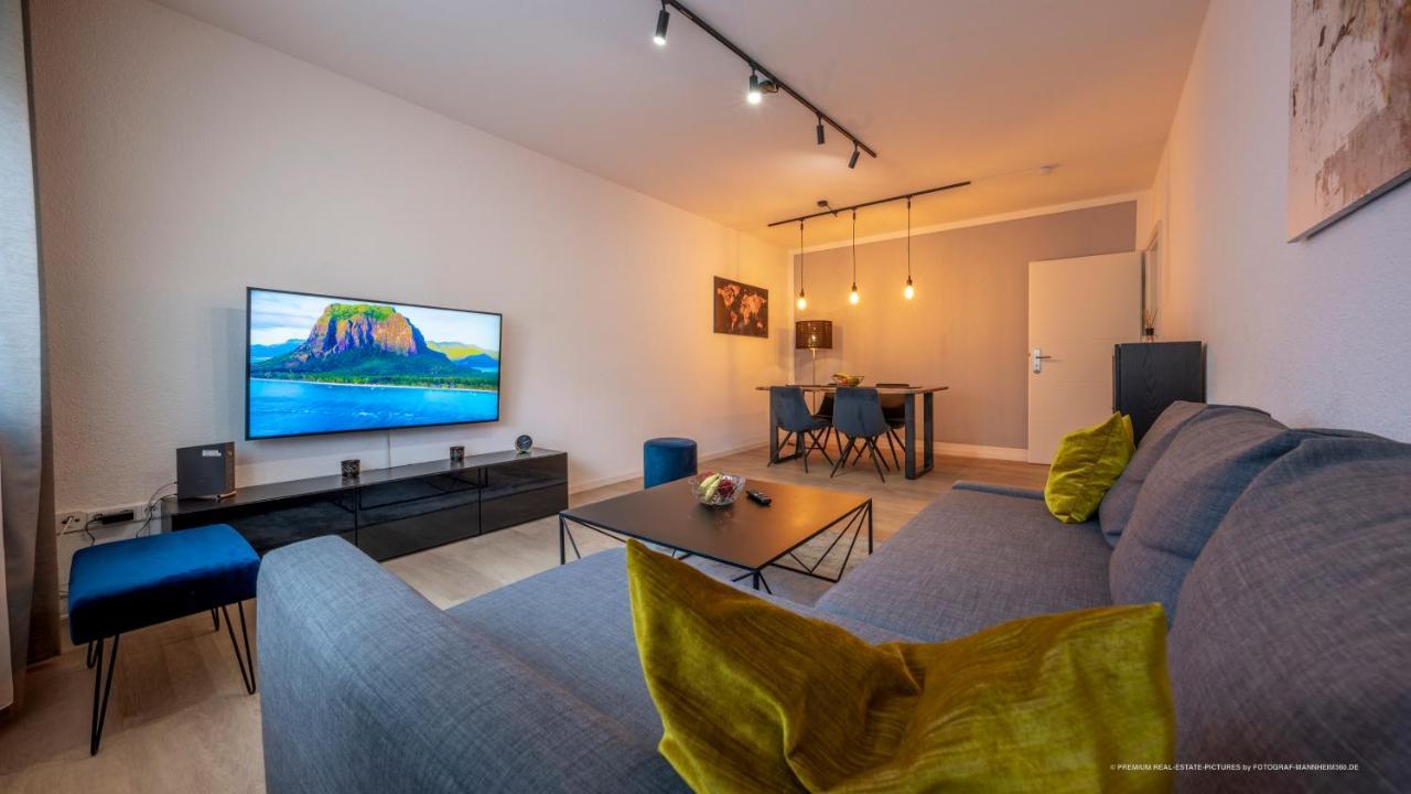 Flair: Stylisches Apartment - Netflix - Basf - Uni Mannheim Ludwigshafen am Rhein Exteriér fotografie